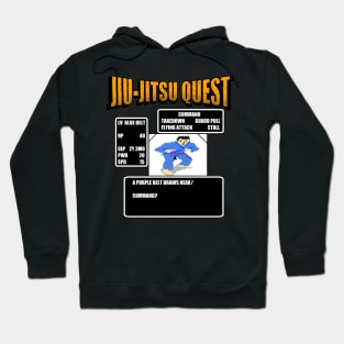 Jiu Jitsu Quest BJJ MMA Retro gaming shirt Hoodie